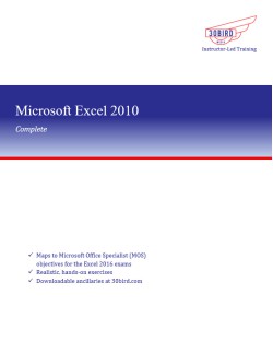 Excel 2010 Complete