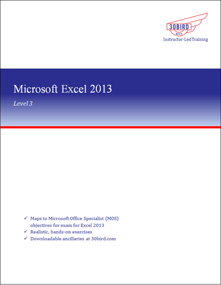 Excel 2013 Level 3