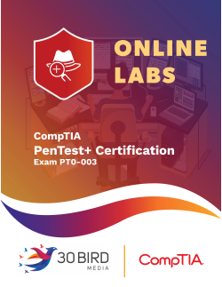 CompTIA PenTest+ Certification PT0-003 ONLINE LABS