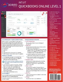 QuickBooks Online Level 1 ShortTrack Training Card